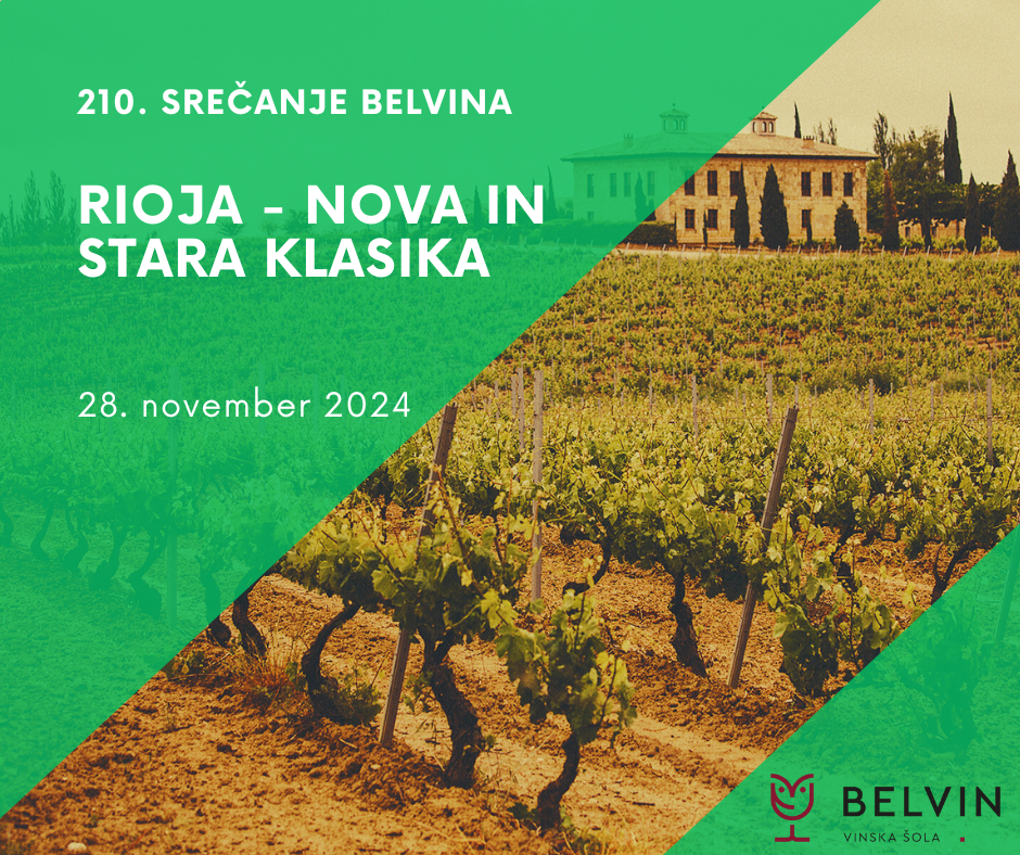 210. srečanje Belvina - Rioja - nova in stara klasika